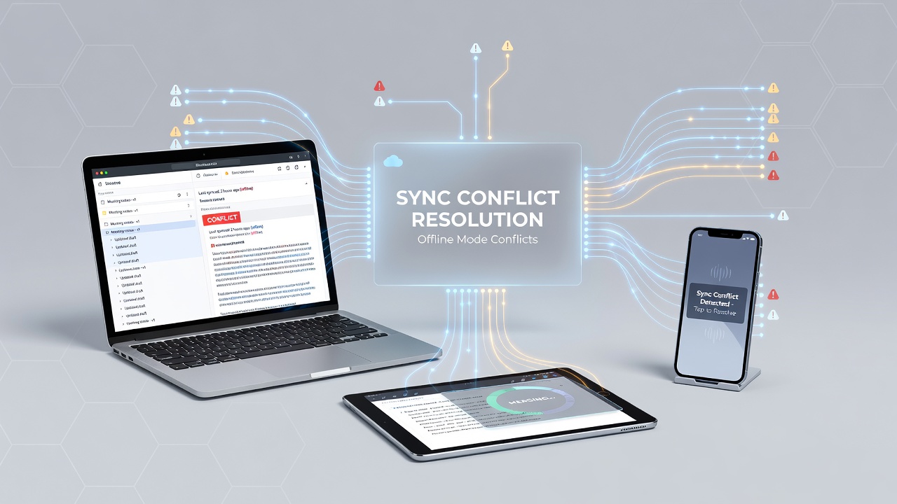 How Note-Taking Apps Handle Offline Mode Conflicts During Multi-Device Sync Sessions